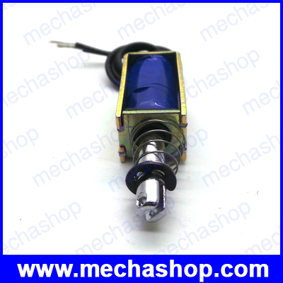 JF-0530B DC 24V Solenoid Electromagnet – 10mm Stroke, 5N Push Type – Open Frame